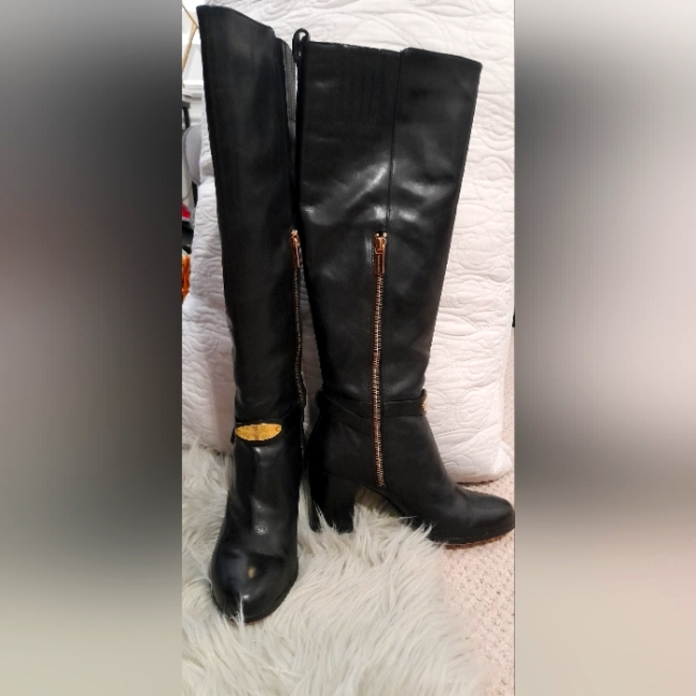 Michael Kors leather boots
